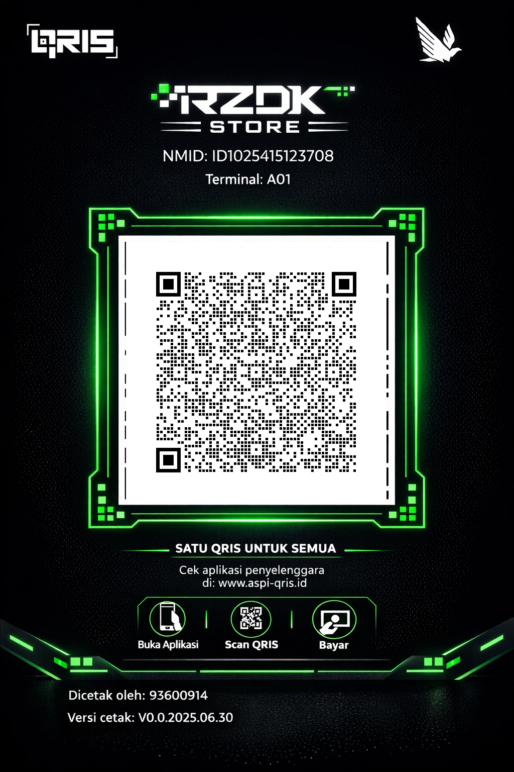 QRIS Code RZDK Store